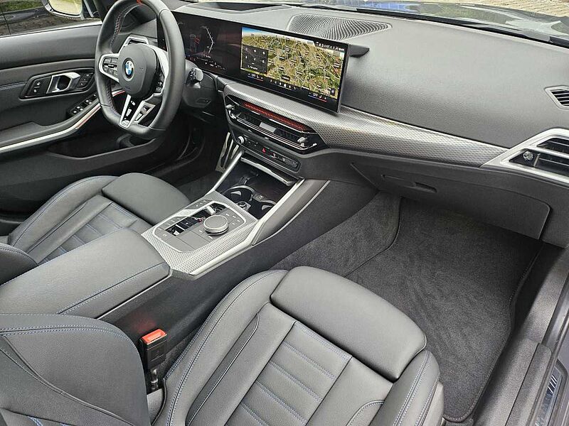 BMW M340d T. xDr. FACELIFT SuV. Pano. HUD Park+Fin.2,99 Sportpaket Bluetooth Navi LED Vollleder Klima Aktivlenkung PDC el. Fenster