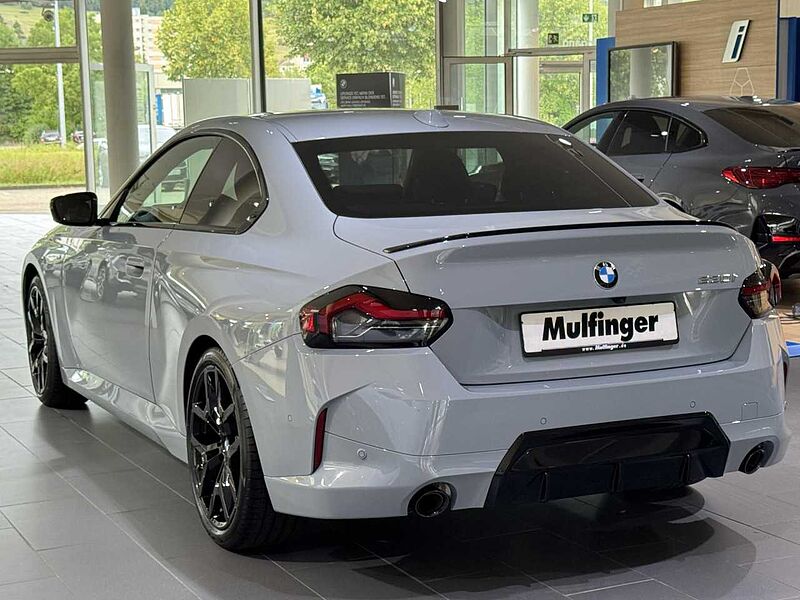 BMW 230i Coupé M Sport Pro HUD Park. Plus Adap. LED PDC 230 Sportpaket Bluetooth Navi Vollleder Klima Aktivlenkung el. Fenster