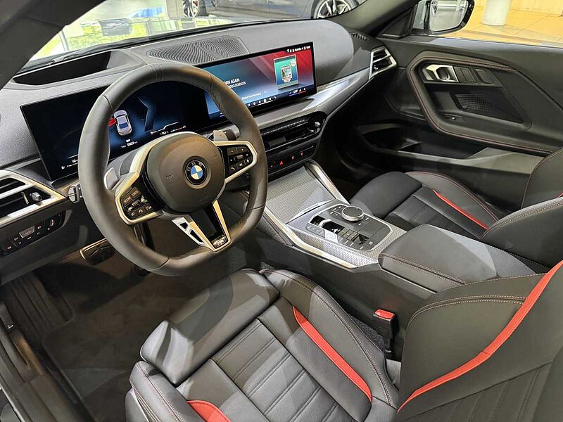 BMW 230i Coupé M Sport Pro HUD Park. Plus Adap. LED PDC 230 Sportpaket Bluetooth Navi Vollleder Klima Aktivlenkung el. Fenster