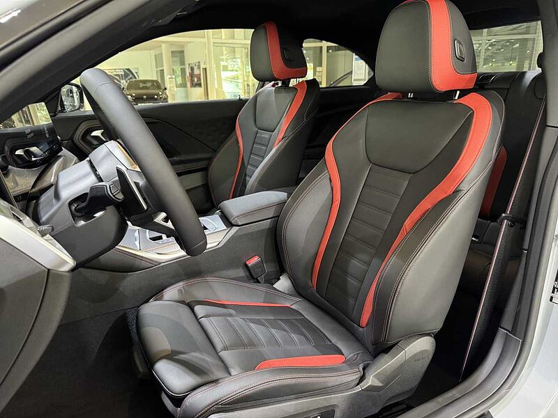 BMW 230i Coupé M Sport Pro HUD Park. Plus Adap. LED PDC 230 Sportpaket Bluetooth Navi Vollleder Klima Aktivlenkung el. Fenster