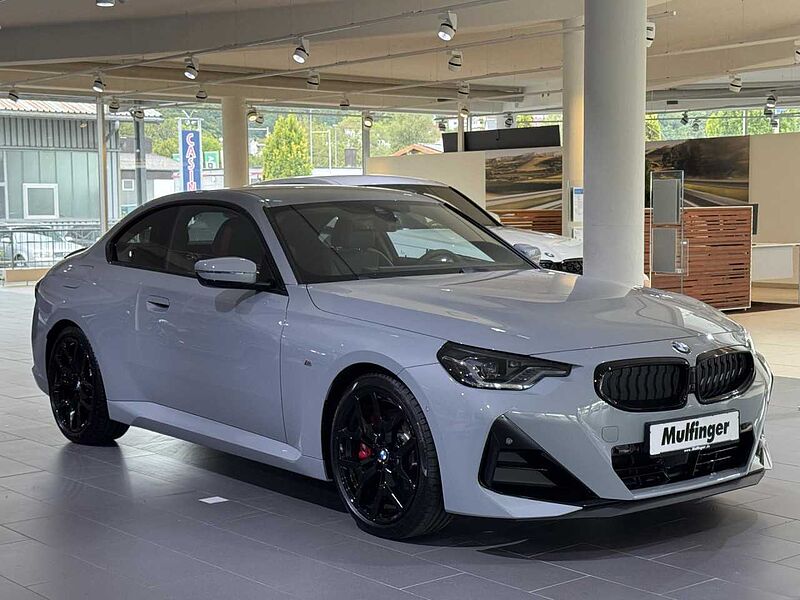 BMW 230i Coupé M Sport Pro HUD Park. Plus Adap. LED PDC 230 Sportpaket Bluetooth Navi Vollleder Klima Aktivlenkung el. Fenster