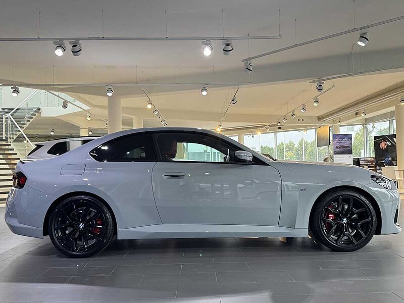 BMW 230i Coupé M Sport Pro HUD Park. Plus Adap. LED PDC 230 Sportpaket Bluetooth Navi Vollleder Klima Aktivlenkung el. Fenster