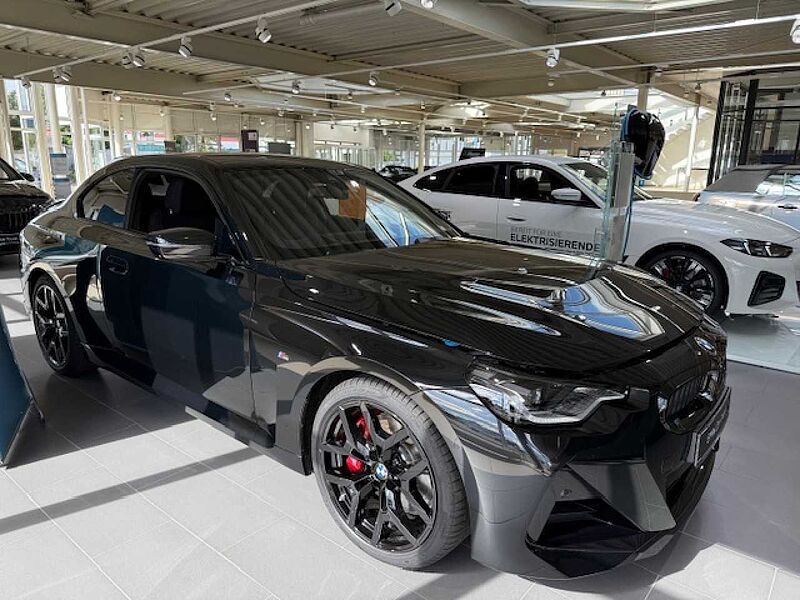 BMW 220i Coupé M Pro ACC Ad-LED SuView H/K AHK 19' 220 19' Sportpaket Bluetooth HUD Navi Klima Aktivlenkung PDC el. Fenster