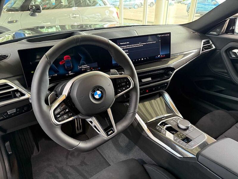 BMW 220i Coupé M Pro ACC Ad-LED SuView H/K AHK 19' 220 19' Sportpaket Bluetooth HUD Navi Klima Aktivlenkung PDC el. Fenster