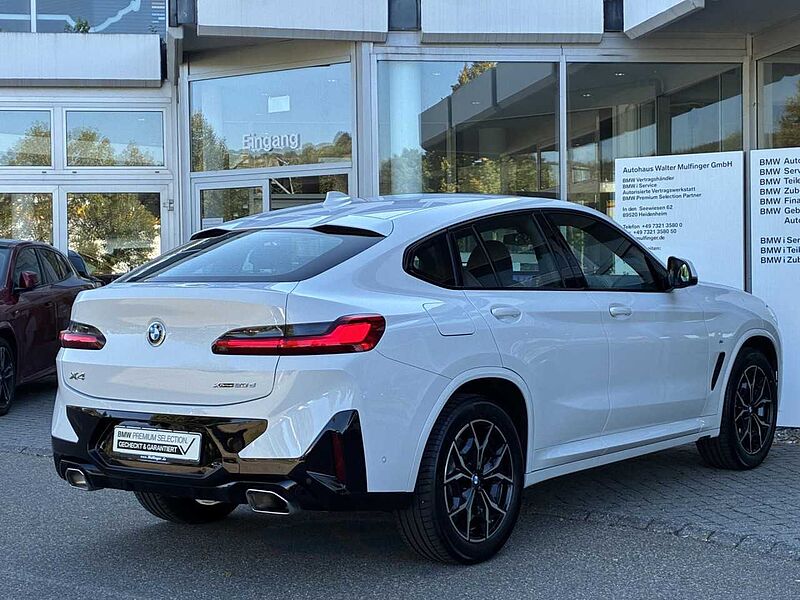 BMW X4 x20d M Sport Leder HUD Laser Kamera H/K AHK19 Sportpaket Bluetooth Navi Vollleder Klima PDC el. Fenster