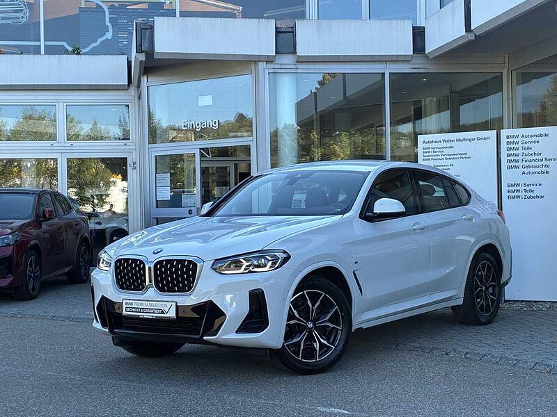 BMW X4 x20d M Sport Leder HUD Laser Kamera H/K AHK19 Sportpaket Bluetooth Navi Vollleder Klima PDC el. Fenster