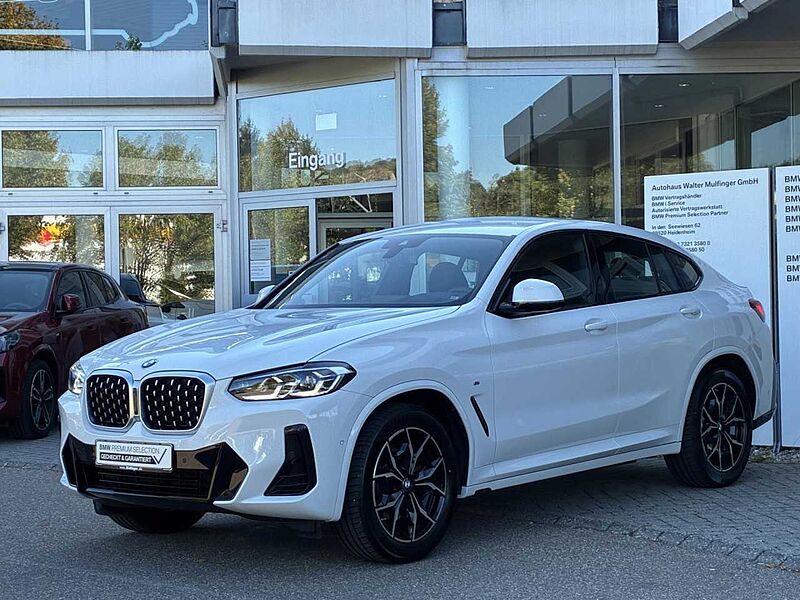 BMW X4 x20d M Sport Leder HUD Laser Kamera H/K AHK19 Sportpaket Bluetooth Navi Vollleder Klima PDC el. Fenster