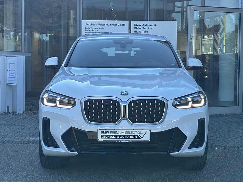 BMW X4 x20d M Sport Leder HUD Laser Kamera H/K AHK19 Sportpaket Bluetooth Navi Vollleder Klima PDC el. Fenster