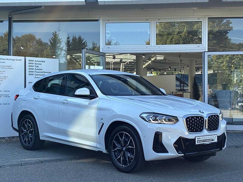BMW X4 x20d M Sport Leder HUD Laser Kamera H/K AHK19 Sportpaket Bluetooth Navi Vollleder Klima PDC el. Fenster