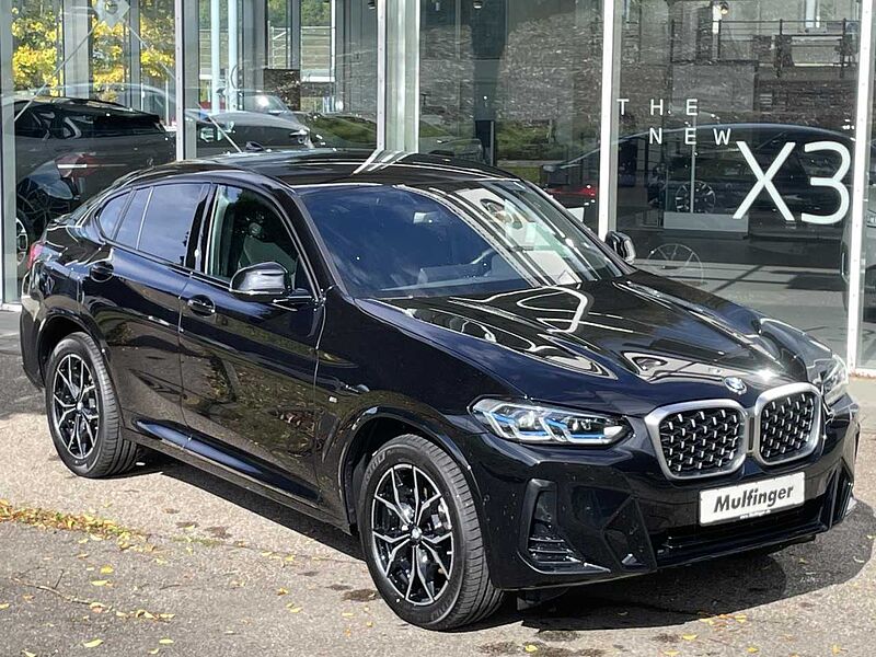 BMW X4 x20d M Sport HUD Laser KomfZ. Kamera HiFi AHK Sportpaket Bluetooth Navi Vollleder Klima PDC el. Fenster