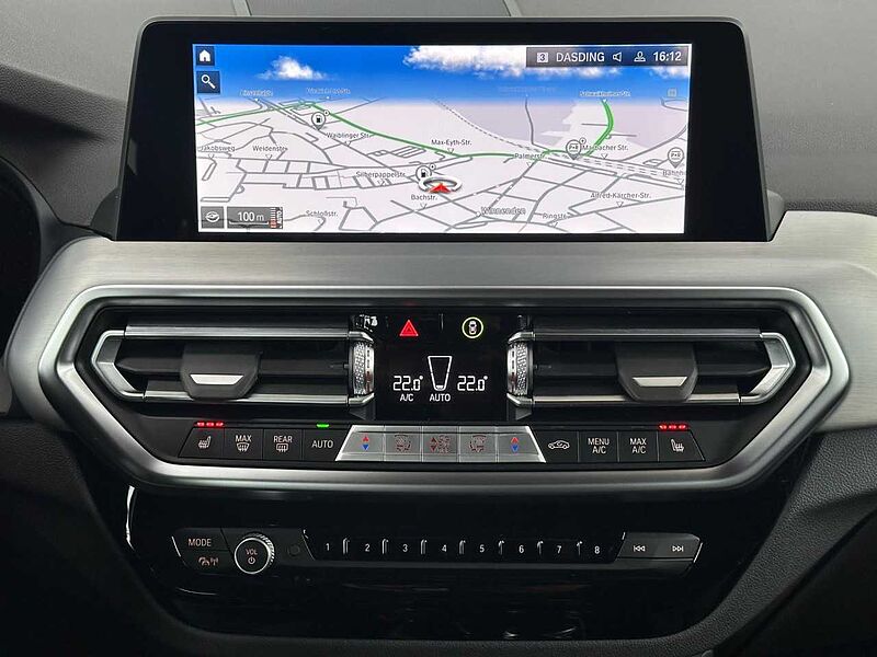 BMW X4 x20d M Sport Standh. HUD Laser Kamera HiFi AHK Sportpaket Bluetooth Navi Vollleder Klima Standhzg PDC el. Fenster