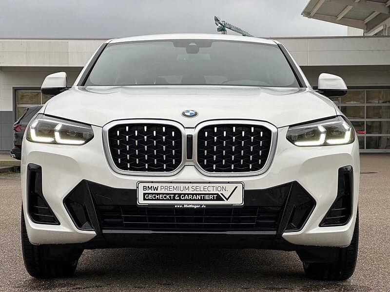 BMW X4 x20d M Sport Standh. HUD Laser Kamera HiFi AHK Sportpaket Bluetooth Navi Vollleder Klima Standhzg PDC el. Fenster