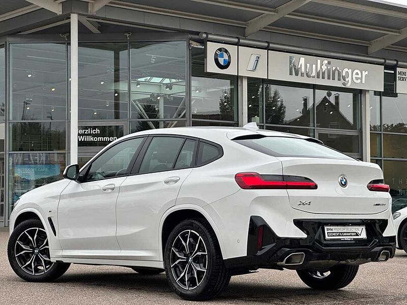 BMW X4 x20d M Sport Standh. HUD Laser Kamera HiFi AHK Sportpaket Bluetooth Navi Vollleder Klima Standhzg PDC el. Fenster