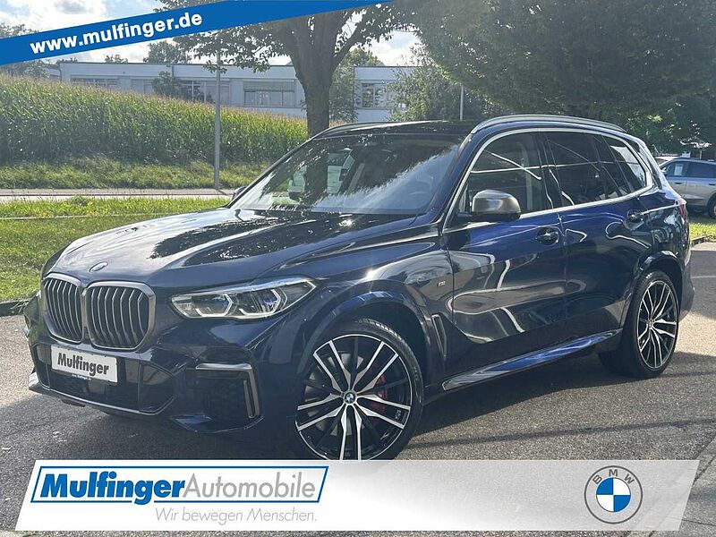 BMW X5 M50i AHK Standh. Pano AHK 22' NP 134.450.- HUD M50 22' Sportpaket Bluetooth Navi Vollleder Klima Aktivlenkung Standhzg PDC el.