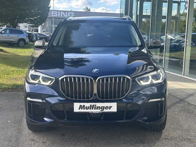 BMW X5 M50i AHK Standh. Pano AHK 22' NP 134.450.- HUD M50 22' Sportpaket Bluetooth Navi Vollleder Klima Aktivlenkung Standhzg PDC el.