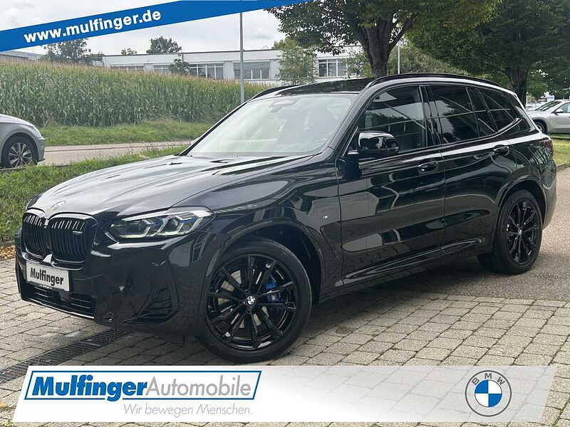 BMW X3 M40d Leder ACC HUD Laser HaKa. Sitzbel. AHK 20' M40 20' Sportpaket Bluetooth Navi Vollleder Klima Aktivlenkung PDC el. Fenster