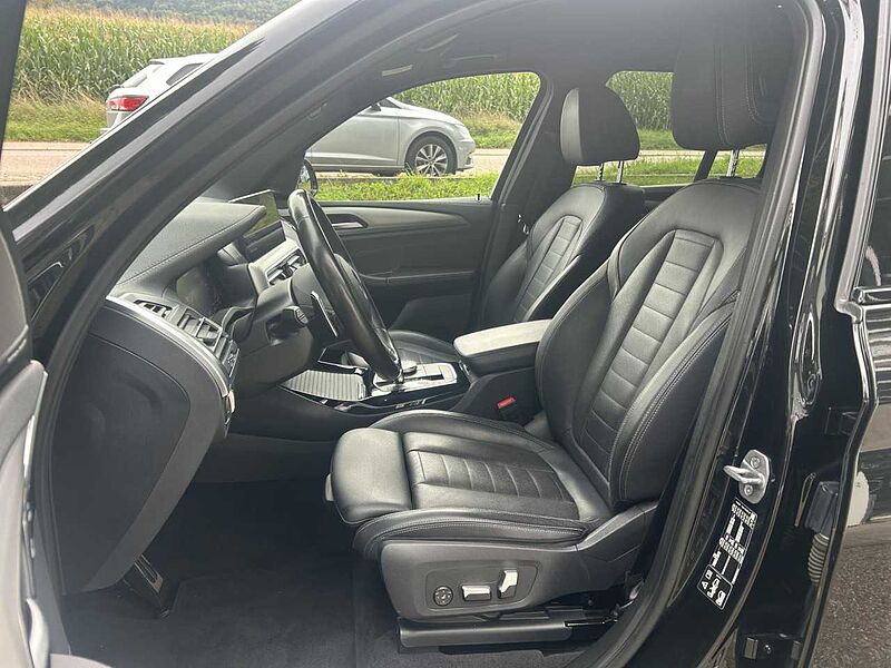 BMW X3 M40d Leder ACC HUD Laser HaKa. Sitzbel. AHK 20' M40 20' Sportpaket Bluetooth Navi Vollleder Klima Aktivlenkung PDC el. Fenster
