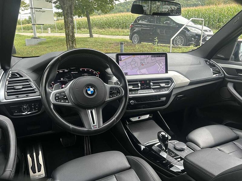 BMW X3 M40d Leder ACC HUD Laser HaKa. Sitzbel. AHK 20' M40 20' Sportpaket Bluetooth Navi Vollleder Klima Aktivlenkung PDC el. Fenster