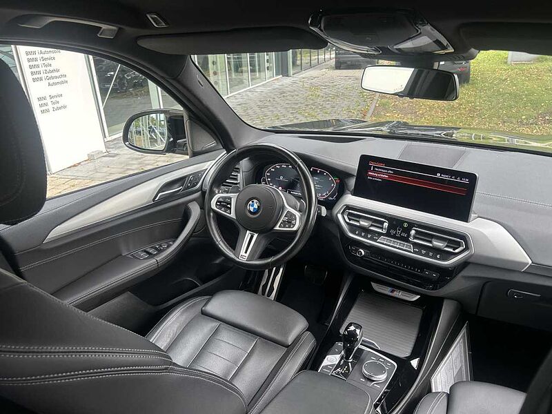 BMW X3 M40d Leder ACC HUD Laser HaKa. Sitzbel. AHK 20' M40 20' Sportpaket Bluetooth Navi Vollleder Klima Aktivlenkung PDC el. Fenster