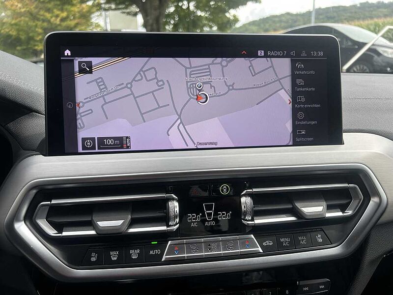 BMW X3 M40d Leder ACC HUD Laser HaKa. Sitzbel. AHK 20' M40 20' Sportpaket Bluetooth Navi Vollleder Klima Aktivlenkung PDC el. Fenster
