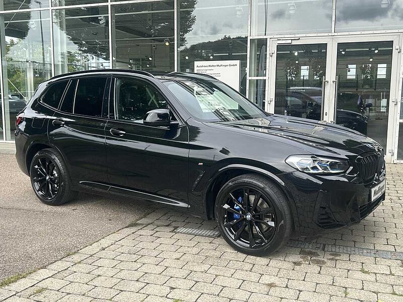 BMW X3 M40d Leder ACC HUD Laser HaKa. Sitzbel. AHK 20' M40 20' Sportpaket Bluetooth Navi Vollleder Klima Aktivlenkung PDC el. Fenster