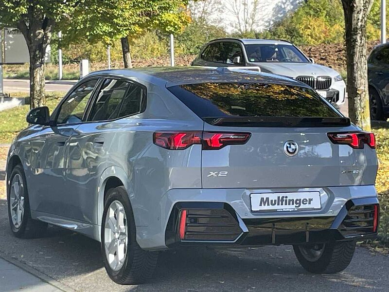 BMW X2 xDrive20d M Sport ACC HUD IconGlow. SuView. AHK Sportpaket Bluetooth Navi LED Vollleder Klima PDC el. Fenster