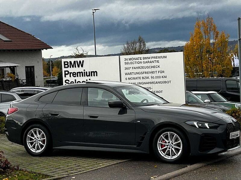 BMW 430d xDr. GC. M Sport Pro HUD ACC SurView GlasD 430 Gran Coupé Sportpaket Bluetooth Navi LED Vollleder Klima Aktivlenkung PDC el
