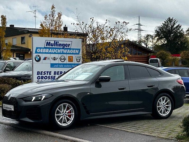 BMW 430d xDr. GC. M Sport Pro HUD ACC SurView GlasD 430 Gran Coupé Sportpaket Bluetooth Navi LED Vollleder Klima Aktivlenkung PDC el