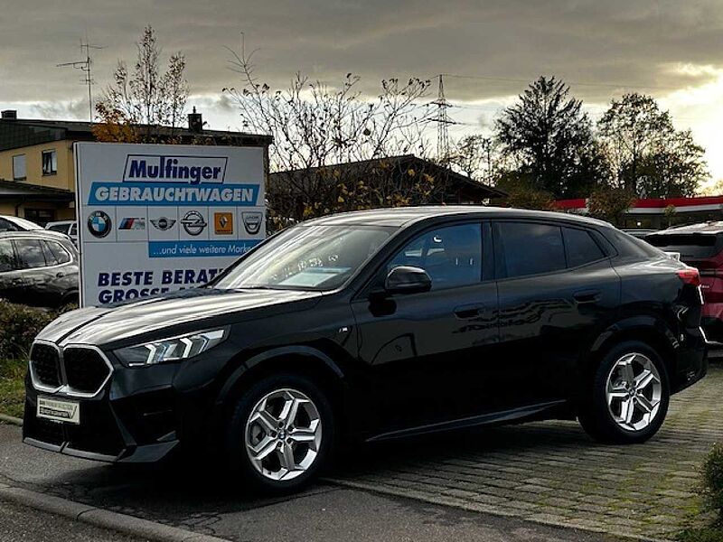 BMW X2 xDrive20d M Sport ACC HUD IconGlow. SuView. AHK Sportpaket Bluetooth Navi LED Vollleder Klima PDC el. Fenster