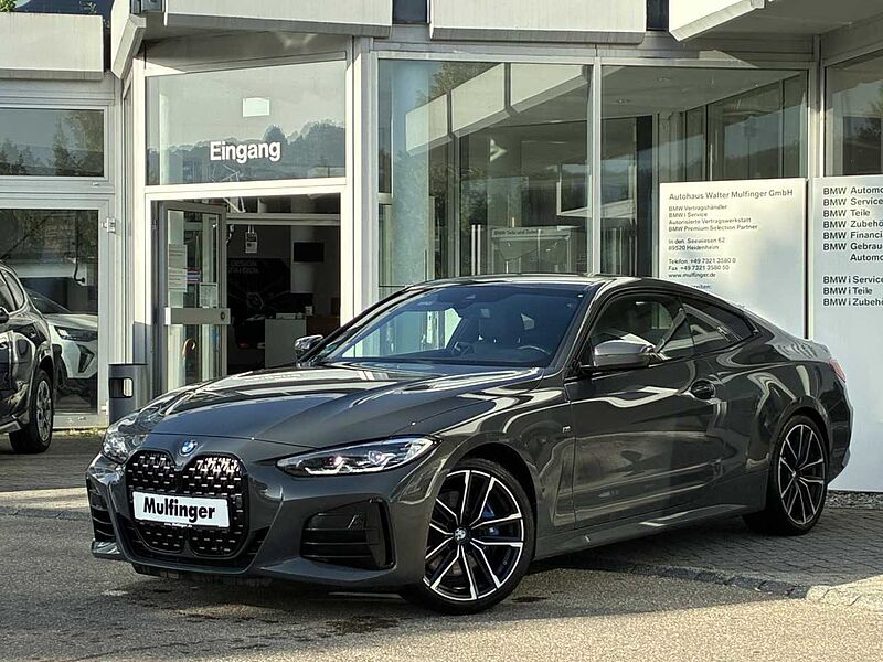 BMW M440i Coupe Standh. LiveProf. Kamera Ha/Ka. AHK 19' M440 19' Sportpaket Bluetooth Navi LED Klima Aktivlenkung Standhzg PDC el. Fenst