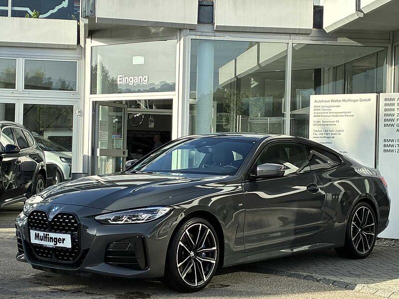 BMW M440i Coupe Standh. LiveProf. Kamera Ha/Ka. AHK 19' M440 19' Sportpaket Bluetooth Navi LED Klima Aktivlenkung Standhzg PDC el. Fenst