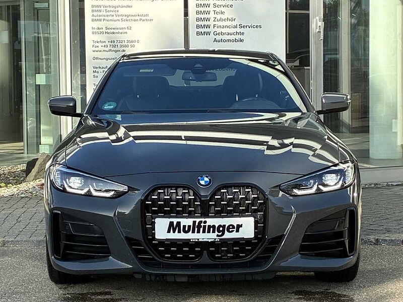 BMW M440i Coupe Standh. LiveProf. Kamera Ha/Ka. AHK 19' M440 19' Sportpaket Bluetooth Navi LED Klima Aktivlenkung Standhzg PDC el. Fenst
