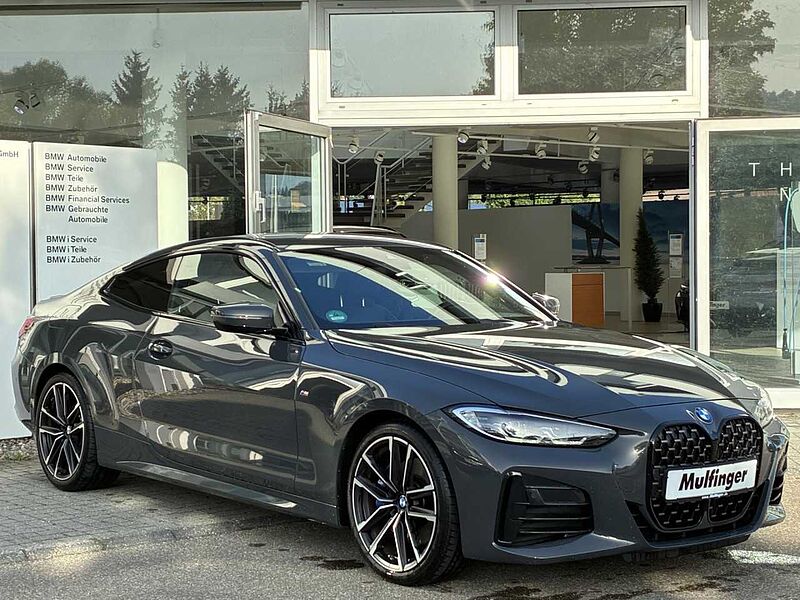 BMW M440i Coupe Standh. LiveProf. Kamera Ha/Ka. AHK 19' M440 19' Sportpaket Bluetooth Navi LED Klima Aktivlenkung Standhzg PDC el. Fenst