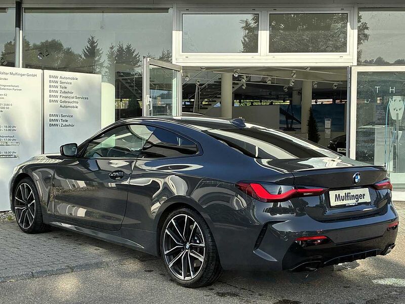 BMW M440i Coupe Standh. LiveProf. Kamera Ha/Ka. AHK 19' M440 19' Sportpaket Bluetooth Navi LED Klima Aktivlenkung Standhzg PDC el. Fenst