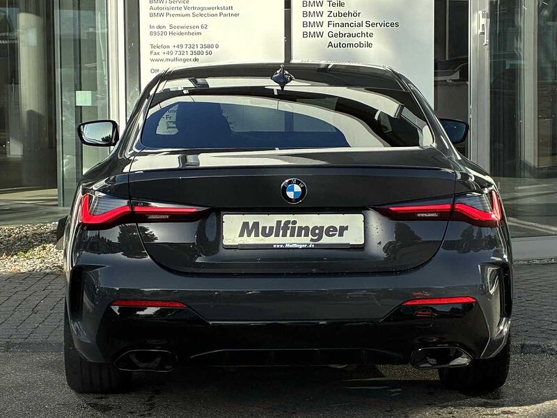 BMW M440i Coupe Standh. LiveProf. Kamera Ha/Ka. AHK 19' M440 19' Sportpaket Bluetooth Navi LED Klima Aktivlenkung Standhzg PDC el. Fenst