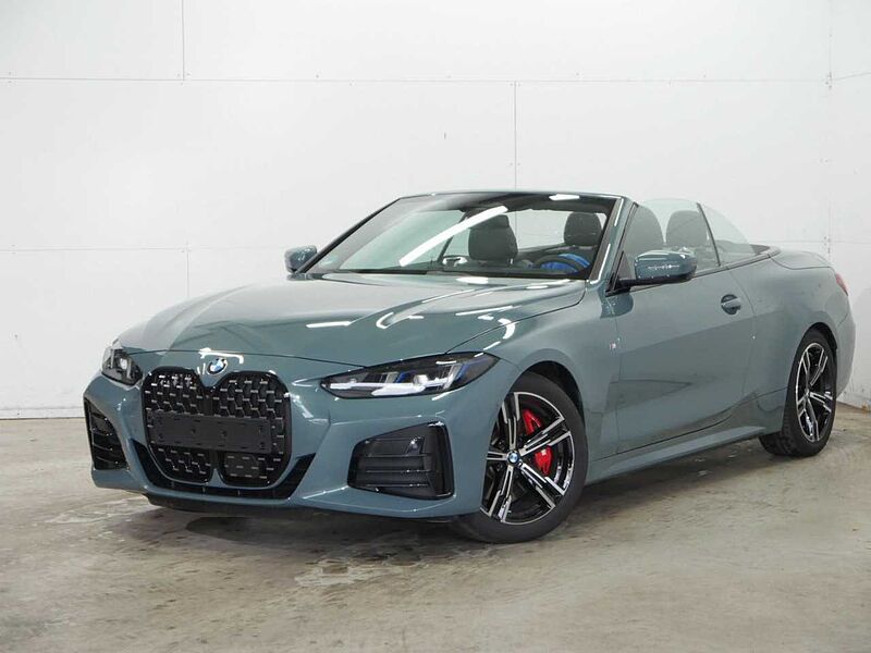 BMW 420i Cabrio M Sport Pro HUD ACC SuView. HiFi 18' 420 18' Sportpaket Bluetooth Navi LED Vollleder Klima Aktivlenkung PDC el. Fenst