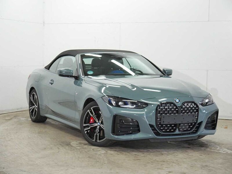 BMW 420i Cabrio M Sport Pro HUD ACC SuView. HiFi 18' 420 18' Sportpaket Bluetooth Navi LED Vollleder Klima Aktivlenkung PDC el. Fenst