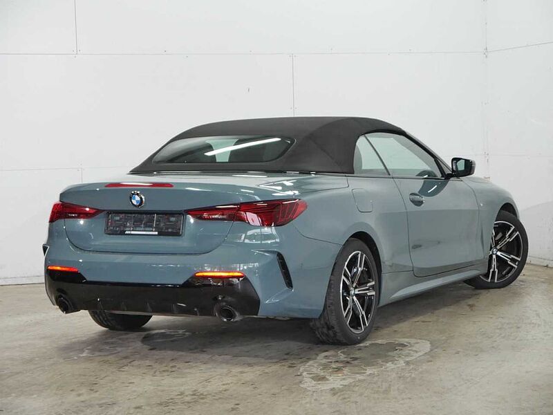 BMW 420i Cabrio M Sport Pro HUD ACC SuView. HiFi 18' 420 18' Sportpaket Bluetooth Navi LED Vollleder Klima Aktivlenkung PDC el. Fenst