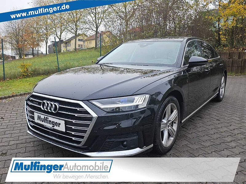 Audi A8 L50 TDI quattro Matrix Virt. KomfS+Bel Fin.606 Bluetooth Head Up Display Navi LED Vollleder Klima Luftfederung Standhzg Einpark