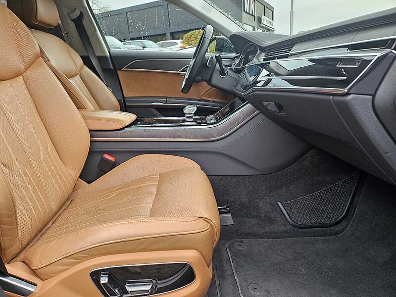 Audi A8 L50 TDI quattro Matrix Virt. KomfS+Bel Fin.606 Bluetooth Head Up Display Navi LED Vollleder Klima Luftfederung Standhzg Einpark