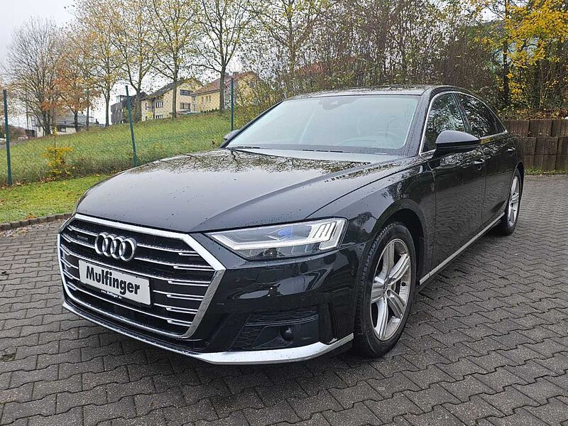Audi A8 L50 TDI quattro Matrix Virt. KomfS+Bel Fin.606 Bluetooth Head Up Display Navi LED Vollleder Klima Luftfederung Standhzg Einpark