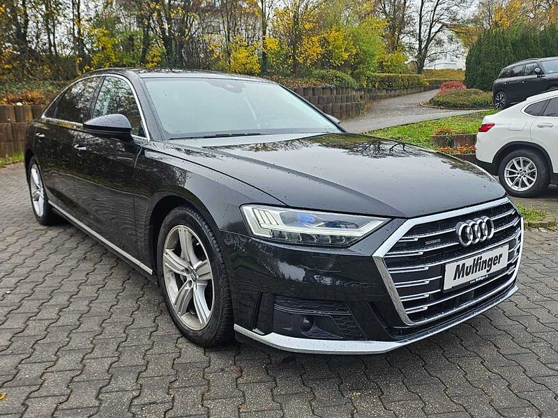 Audi A8 L50 TDI quattro Matrix Virt. KomfS+Bel Fin.606 Bluetooth Head Up Display Navi LED Vollleder Klima Luftfederung Standhzg Einpark