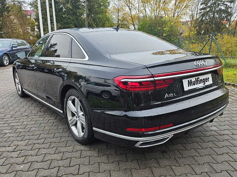 Audi A8 L50 TDI quattro Matrix Virt. KomfS+Bel Fin.606 Bluetooth Head Up Display Navi LED Vollleder Klima Luftfederung Standhzg Einpark