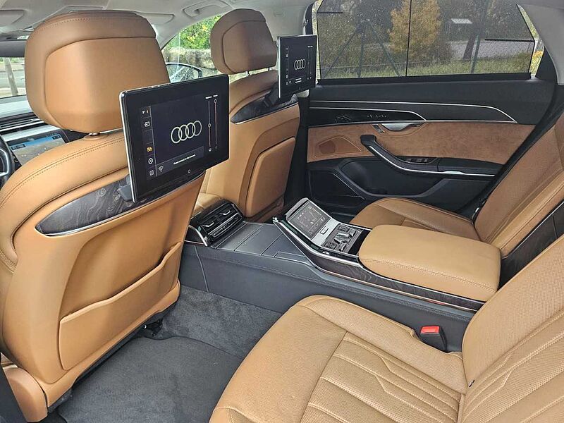 Audi A8 L50 TDI quattro Matrix Virt. KomfS+Bel Fin.606 Bluetooth Head Up Display Navi LED Vollleder Klima Luftfederung Standhzg Einpark