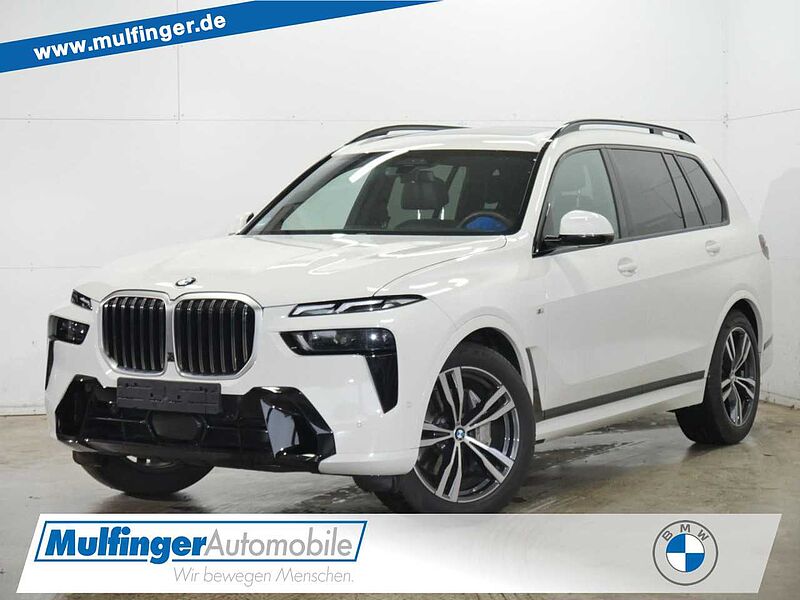 BMW X7 x40d M Sport Standh. IntAktivL. SurView. Gestik AH Sportpaket Bluetooth HUD Navi LED Vollleder Klima Luftfederung Aktivlenkung Stan