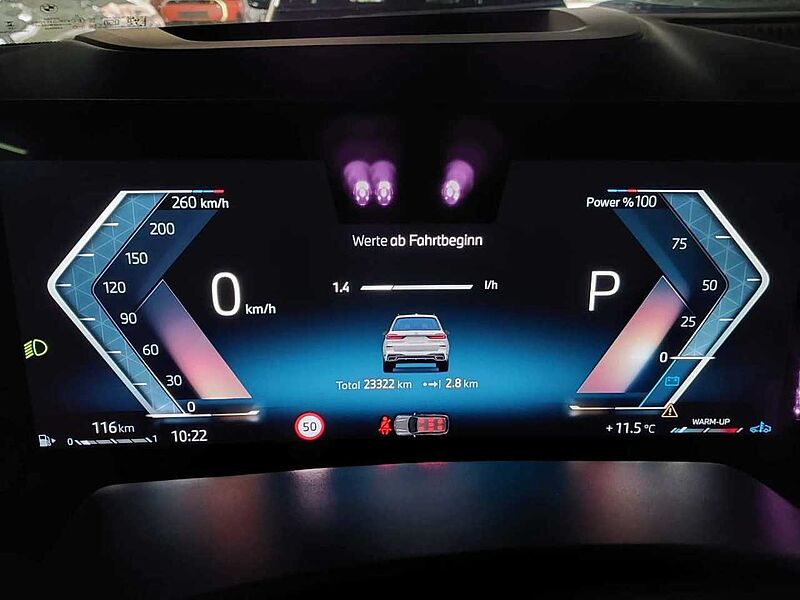 BMW X7 x40d M Sport Standh. IntAktivL. SurView. Gestik AH Sportpaket Bluetooth HUD Navi LED Vollleder Klima Luftfederung Aktivlenkung Stan