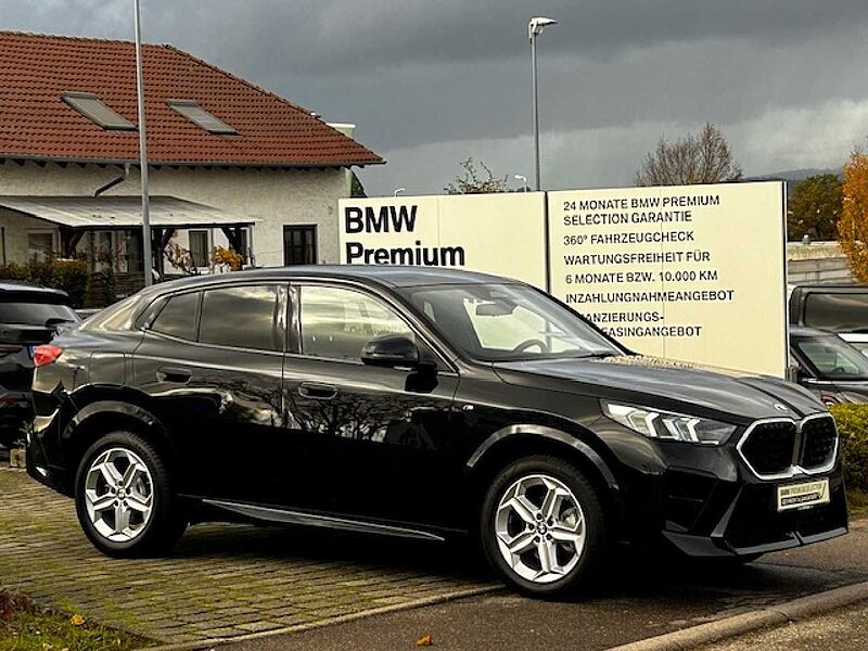 BMW X2 xDrive20d M Sport ACC HUD IconGlow. SuView. AHK Sportpaket Bluetooth Navi LED Vollleder Klima PDC el. Fenster