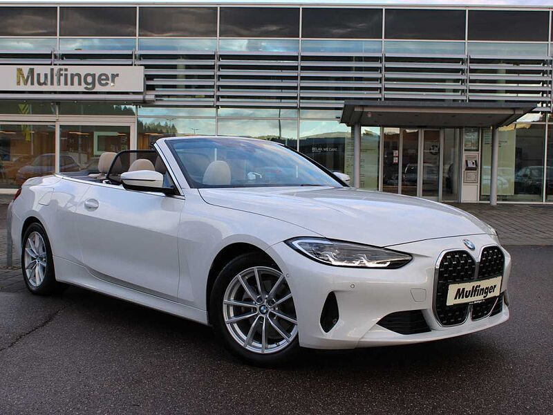 BMW 420d Cabrio Leder LiveProf LED Sportsitze DAB+ 420