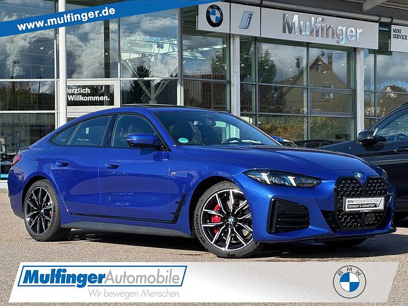 BMW 430d xDr. GC. M Sport Pro HUD ACC P+ GlasD. H/K 19' 430 Gran Coupé 19' Sportpaket Bluetooth Navi LED Klima Aktivlenkung PDC el. Fens