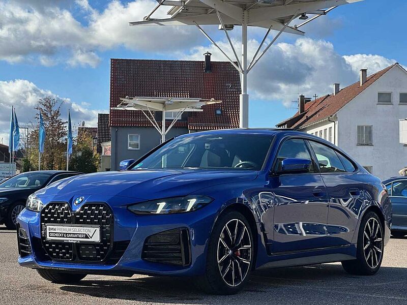 BMW 430d xDr. GC. M Sport Pro HUD ACC P+ GlasD. H/K 19' 430 Gran Coupé 19' Sportpaket Bluetooth Navi LED Klima Aktivlenkung PDC el. Fens